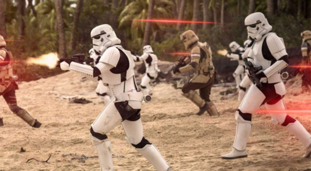 Un Stormtrooper touche sa cible : il devient le héros du bataillon